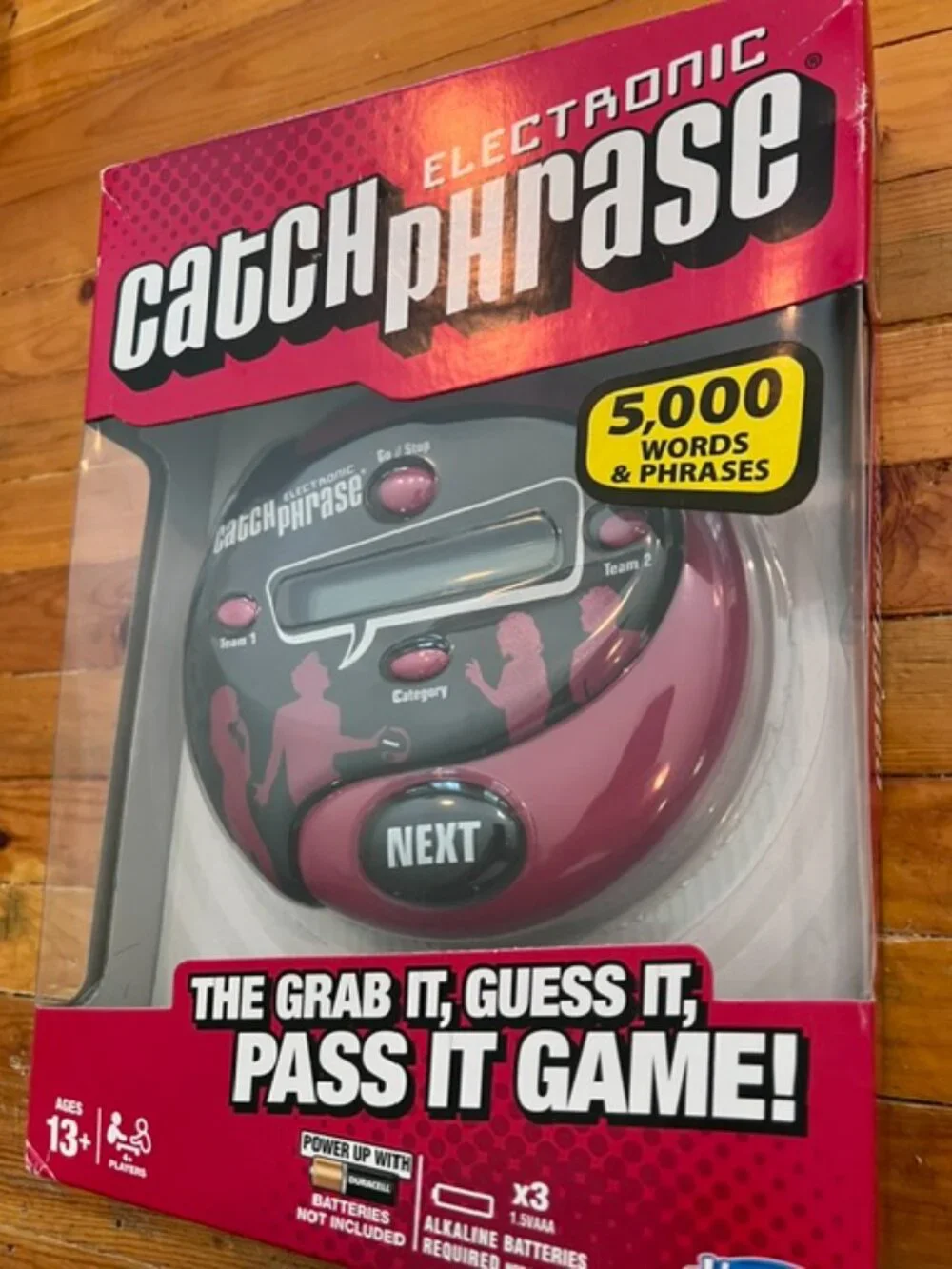 Hasbro Catch Phrase Electronic Handheld Game Vintage, Original Box, Never Used